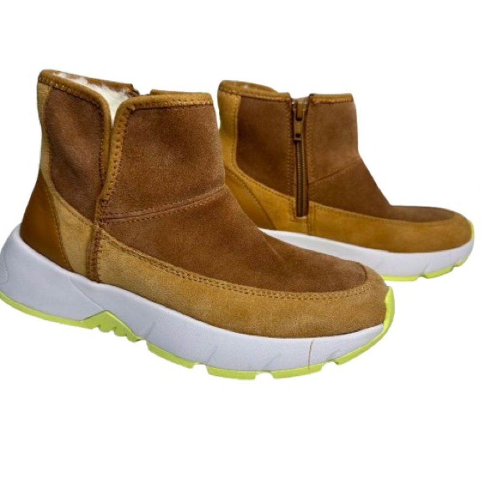 NWOB Nurture Women's Rainier Suede Cold Weather Platform Booties Size 6 M